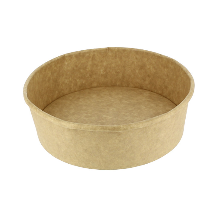 Paper Soup Bowl Kraft-Kraft 33Oz/1000ml Ø18,6cm (300 Units)