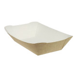 Paper Food Boat Tray Kraft 780ml 15,5x9x5,5cm (25 Units) 