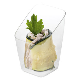 Plastic Tasting Cup PS Clear 4x4x7cm (200 Units)