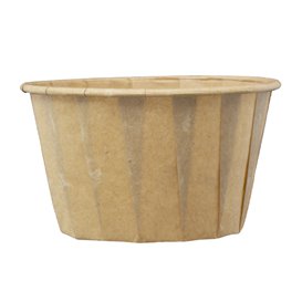 Pleated Kraft Paper Souffle Cup 120ml (5000 Units)  