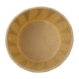 Pleated Kraft Paper Souffle Cup 120ml (5000 Units)  