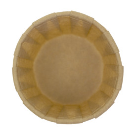 Pleated Kraft Paper Souffle Cup 60ml (3000 Units)
