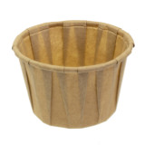 Pleated Kraft Paper Souffle Cup 60ml (250 Units)  
