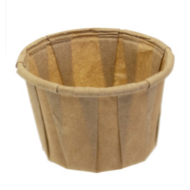 Pleated Kraft Paper Souffle Cup 30ml (3000 Units)