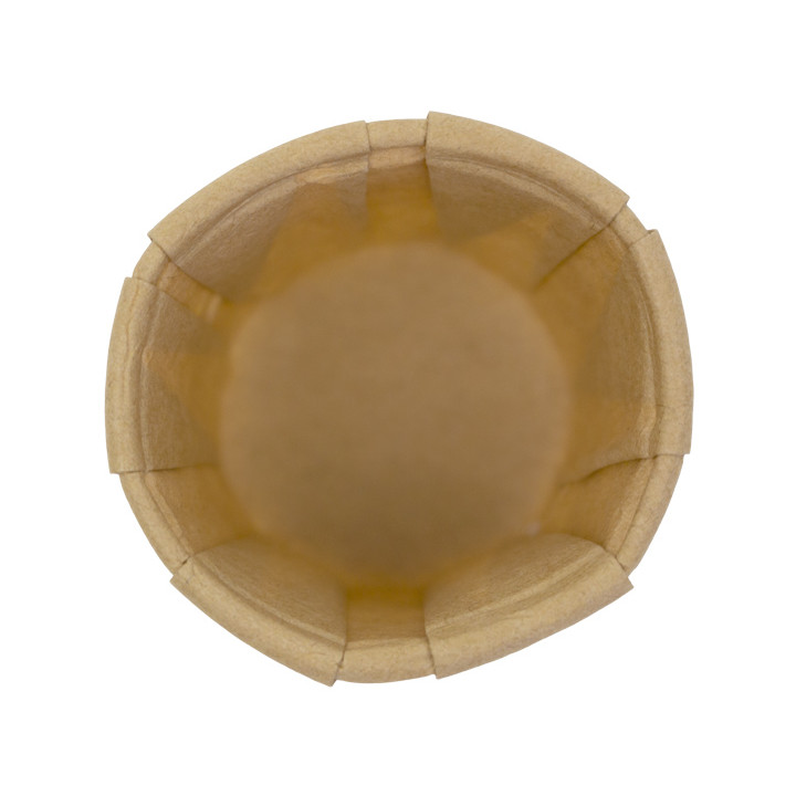 Pleated Kraft Paper Souffle Cup 22ml (250 Units)  