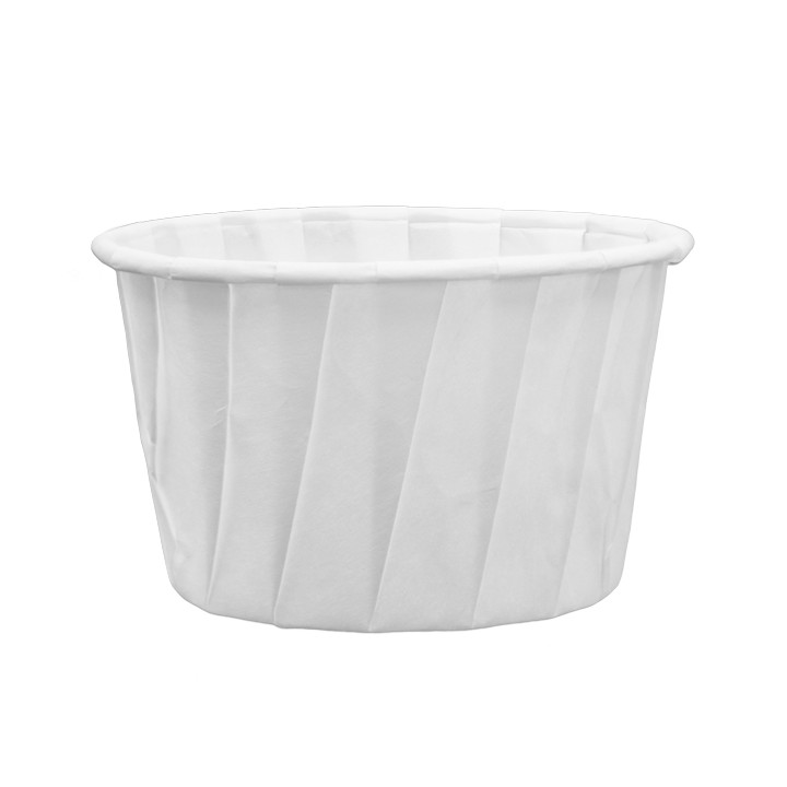 Pleated Paper Souffle Cup 120ml (250 Units)  