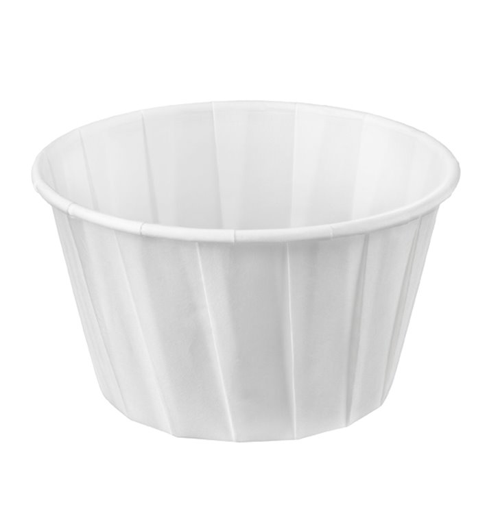 Pleated Paper Souffle Cup 100ml (250 Units)  