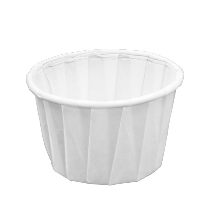 Pleated Paper Souffle Cup 37ml (250 Units)  