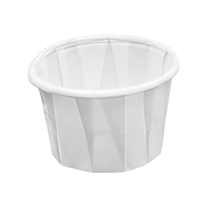 Pleated Paper Souffle Cup 30ml (250 Units)  