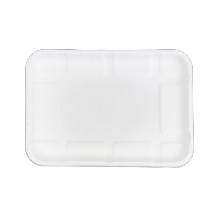 Sugar Cane Tray 21,6x15,3x1,5cm (50 Units) 