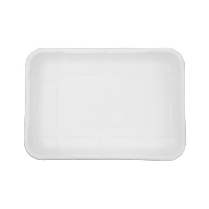 Sugar Cane Tray 21,6x15,3x2,6cm (50 Units) 