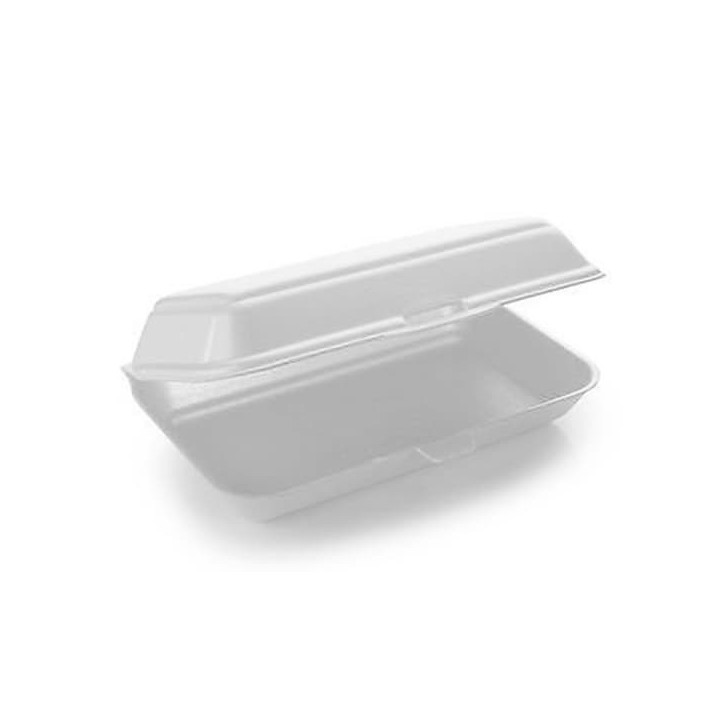 Foam Baguette Container 1 Compartments 2,40x2,10x0,70cm 