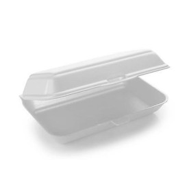 Foam Baguette Container 1 Compartments 2,40x2,10x0,70cm 