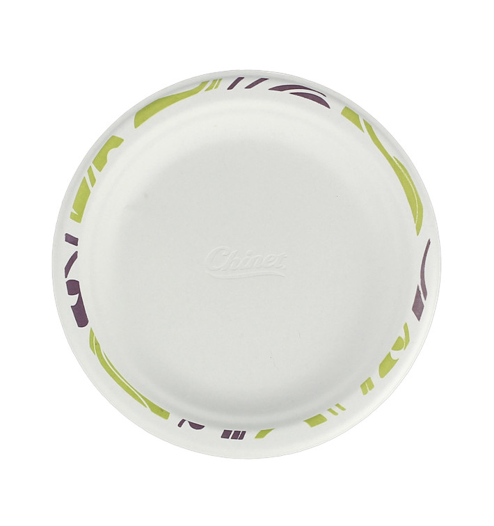 Paper Plate Wood Pulp Chinet Flavour 17 cm (175 Units)