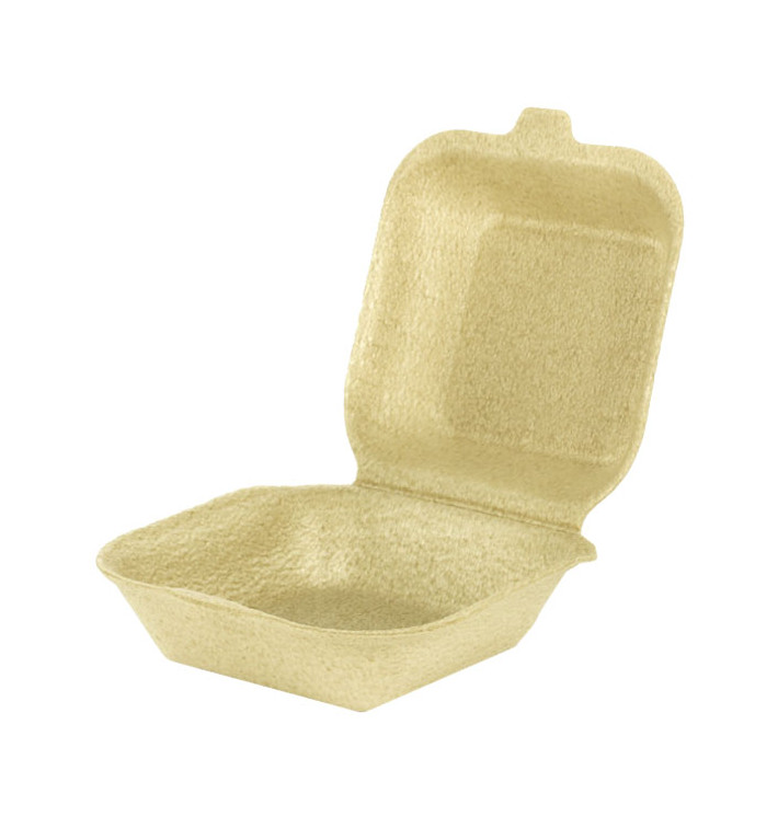 XPP Burger Boxes Take-Away Cream 13,5x13,5x7cm (500 Units)