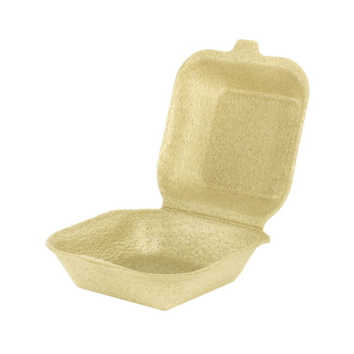 XPP Burger Boxes Take-Away Cream 13,5x13,5x7cm (500 Units)