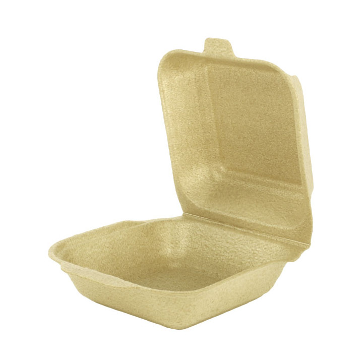 XPP Burger Boxes Take-Away Cream 15x15x7cm (500 Units)
