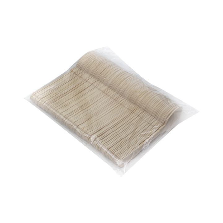 Wooden Teaspoon Coffee 12cm (1000 Units)