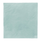 Paper Napkin Edging Light Blue 20x20 2C (100 Units)