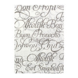 Paper Napkin Miniservis "Buen Provecho" 17x17cm (200 Units)  