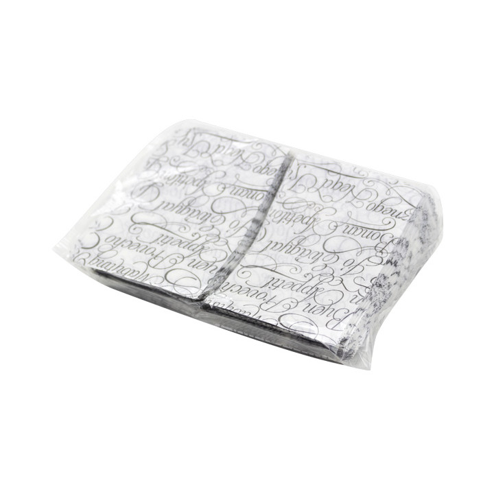 Paper Napkin Miniservis "Buen Provecho" 17x17cm (6000 Units)