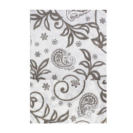 White Sulphite Paper Dispenser Napkins "Phrases" 17x17cm (6.000 Units)