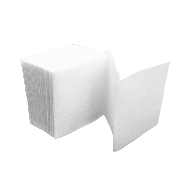 Paper Napkins Tissue 2 Layer V-Fold White 11x21cm (150 Units)