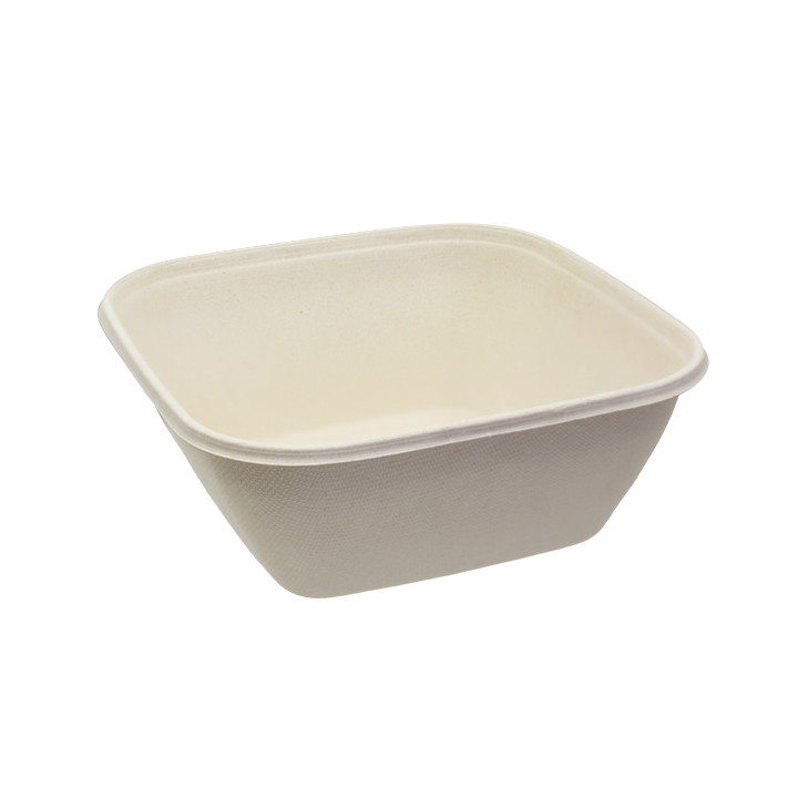Sugarcane Bowl 1000ml 17x17x7cm (50 Units) 