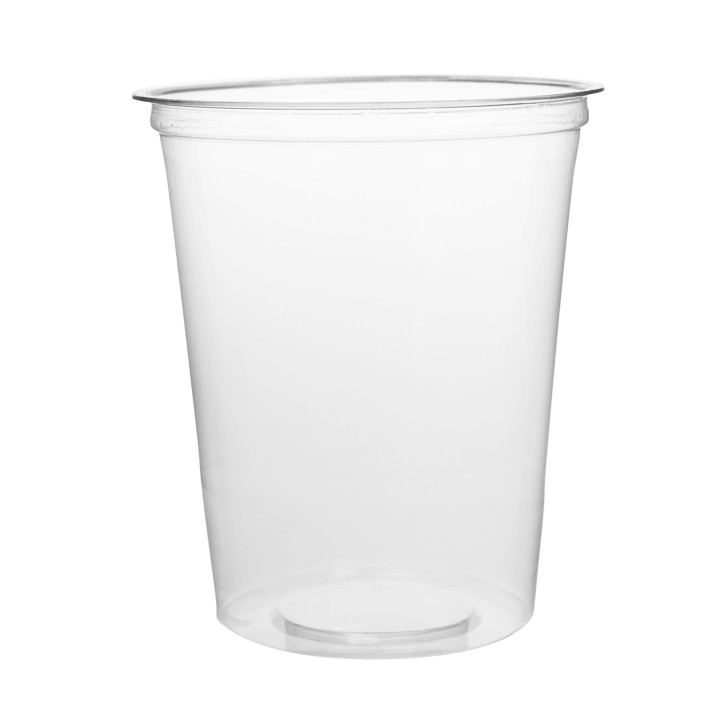 Tub Deli Container PLA Clear Compostable 940ml (500 Units)
