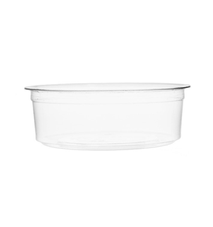 Tub Deli Container PLA Clear Compostable 235ml (500 Units)