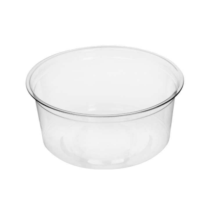 Tub Deli Container PLA Clear Compostable 355ml (500 Units)