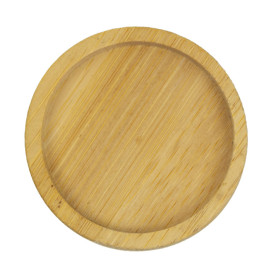 Bamboo Tasting Plate Bicolor Ø5cm (144 Units)