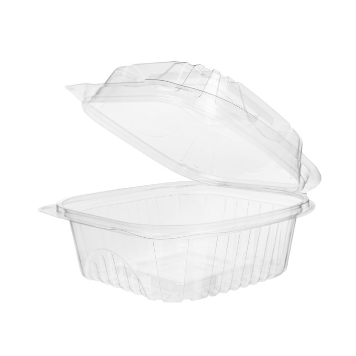 Clamshell Deli Container PLA 15,0x15,0x7,5cm (80 Units) 