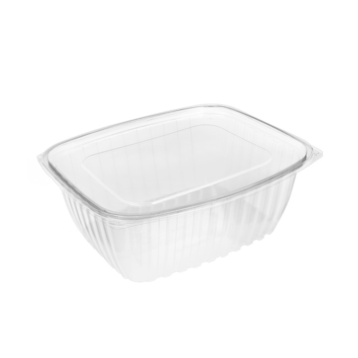 Cornstarch Deli Container with Lid PLA Compostable 1890ml (50 Units) 