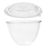 Salad Bowl with Lid PLA 1420ml (50 Units) 