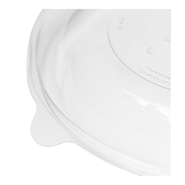Salad Bowl with Lid PLA 530ml (50 Units) 