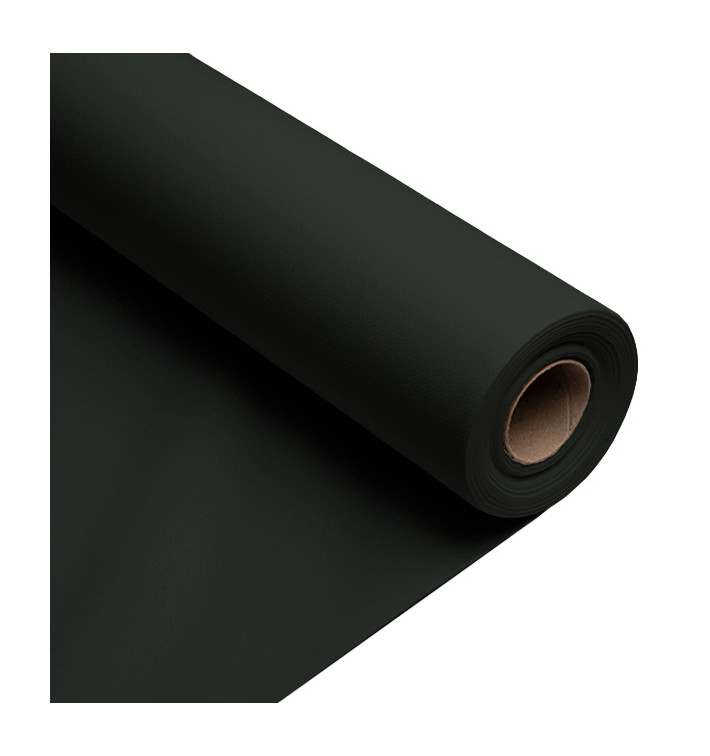 Airlaid Tablecloth Roll Black 1,2x25m (1 Unit)