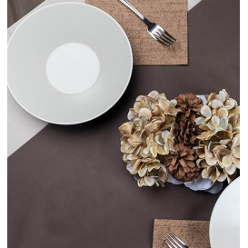 Airlaid Table Runner Brown 0,4x48m P1,2m (6 Units)