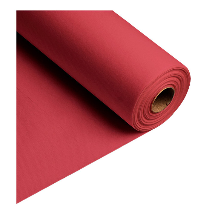Airlaid Table Runner Red 0,4x48m P30cm (6 Units)