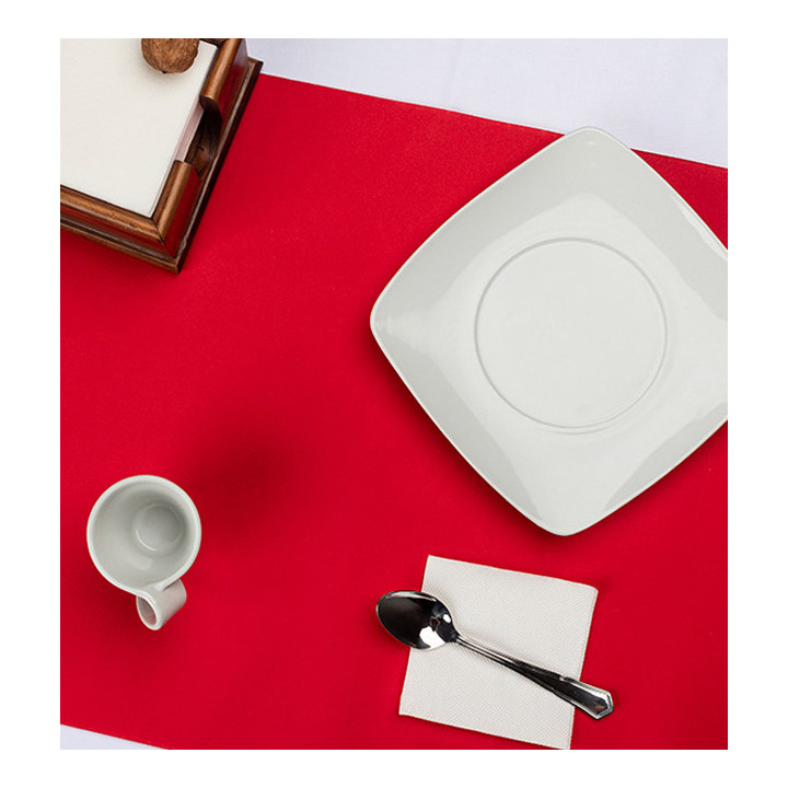 Airlaid Table Runner Red 0,4x48m P30cm (1 Unit)