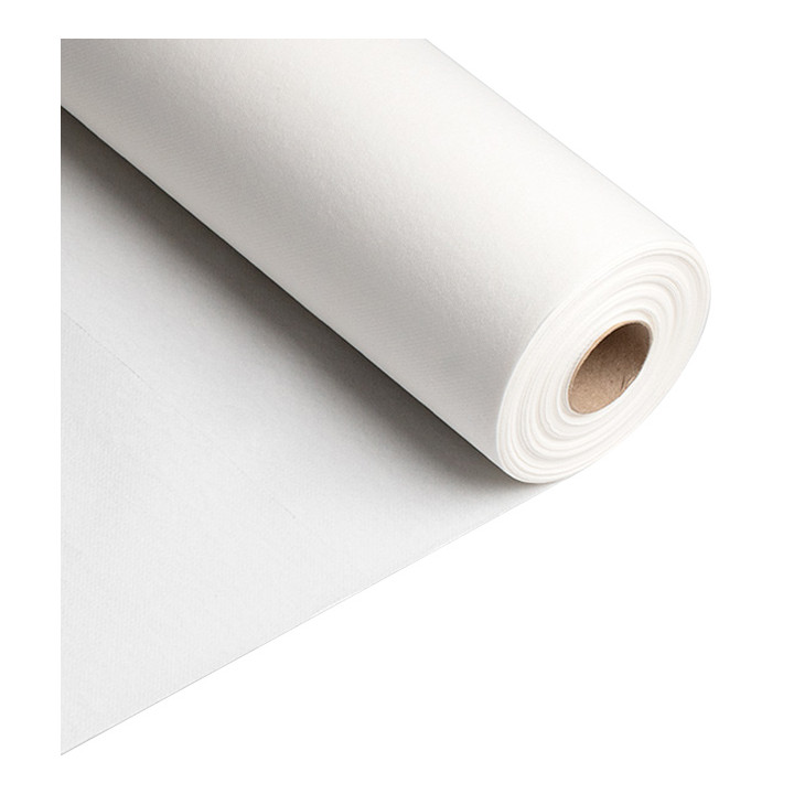 Airlaid Table Runner White 0,4x48m P30cm (6 Units)