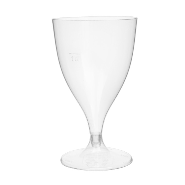 Glass PLA Biodegradable Clear 200ml (20 Units)