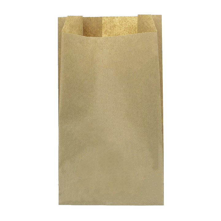 Paper Food Bag Kraft 18+7x32cm (100 Units) 