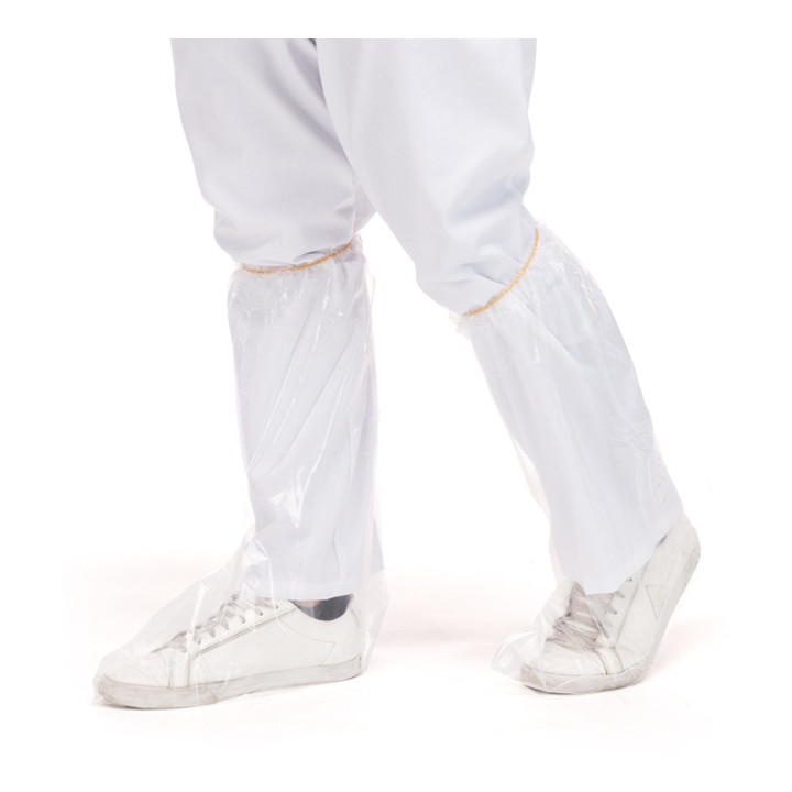 Disposable Plastic Boots Covers PE Clear (50 Units)