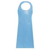 Disposable Plastic Apron PE Block G160 Blue 76x120cm (100 Units)  