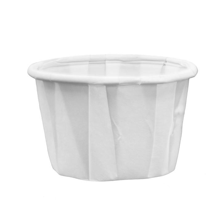 Pleated Paper Souffle Cup 30ml (250 Units)  