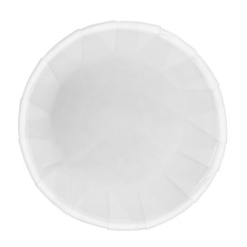 White Pleated Paper Bowl of 60ml (3.000 Units)