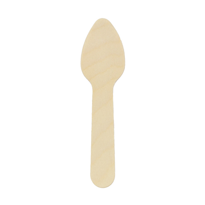 Wooden Mini Spoon 7,5cm (2.400 Units)