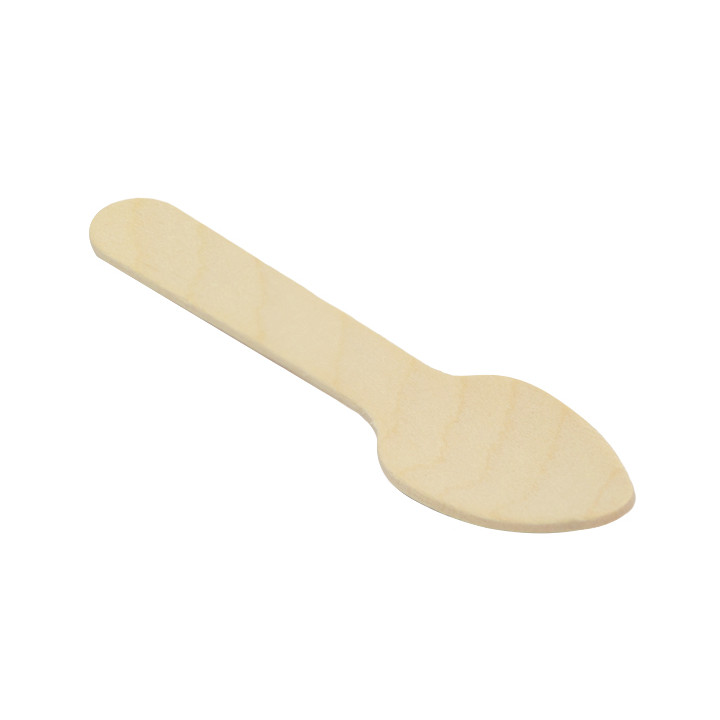Wooden Mini Spoon 7,5cm (2.400 Units)
