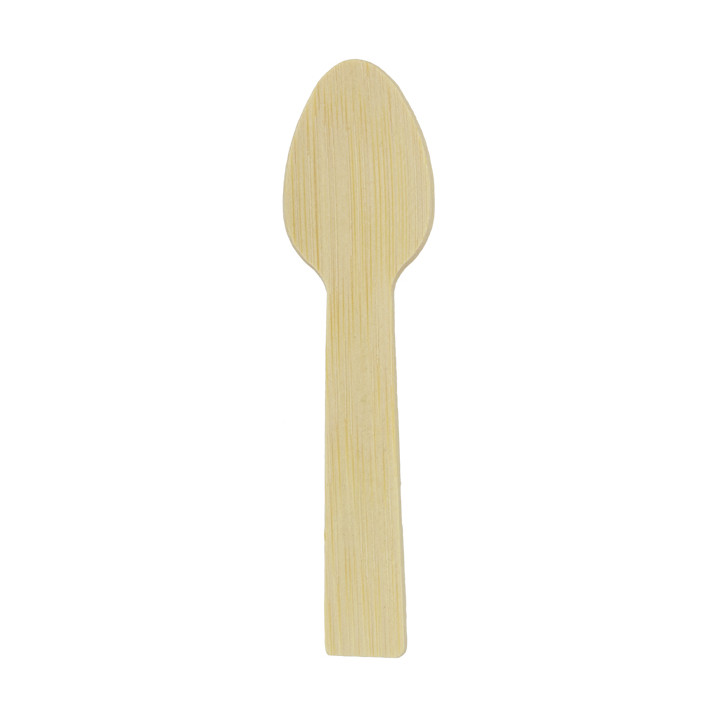 Bamboo Teaspoon 7,5cm (50 Units) 